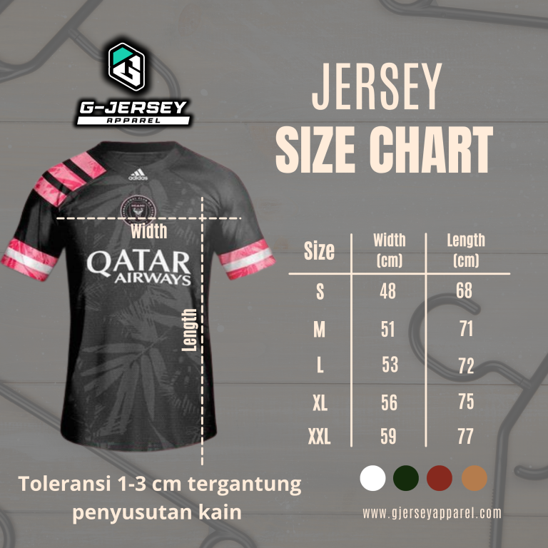 Tips Memilih Ukuran Jersey yang Pas dan Nyaman - GJERSEY APPAREL
