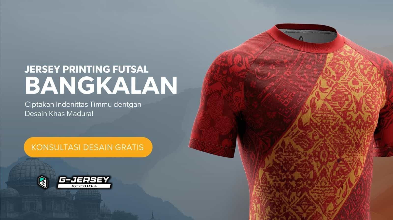 Jersey printing futsal Bangkalan